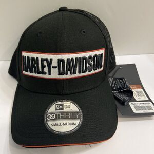 HARLEY DAVIDSON HAT 39THIRTY New Era SIZE SMALL -MEDIUM, NEW Soft Mesh